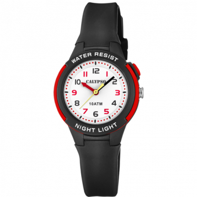 Calypso Orologio Kids Solo Tempo Gomma Nero