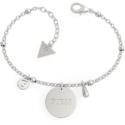 Guess Bracciale Donna Acciaio Logo Guess