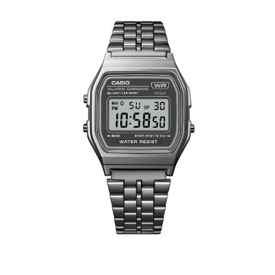 Casio Orologio Vintage Unisex Digitale Multifunzione Cod. A158WETB-1AEF