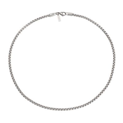 Amen Collana Uomo Acciaio Elementi Cubici