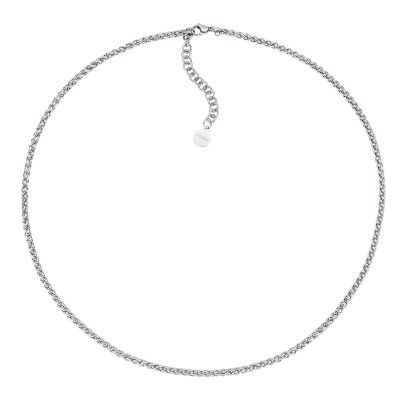 Amen Collana Acciaio Maglia Intrecciata