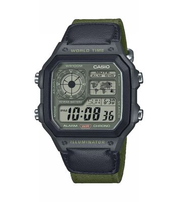 Casio Orologio Multifunzione Digitale AE-1200WHUB-3AVEF