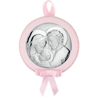 Atelier Capoculla Carillon Rosa Sacra Famiglia Argento