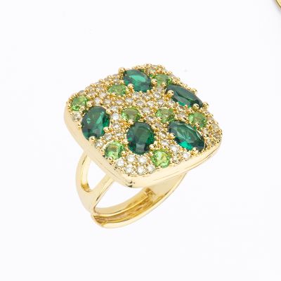 Barbieri Anello Metallo Dorato Apple e Verdi