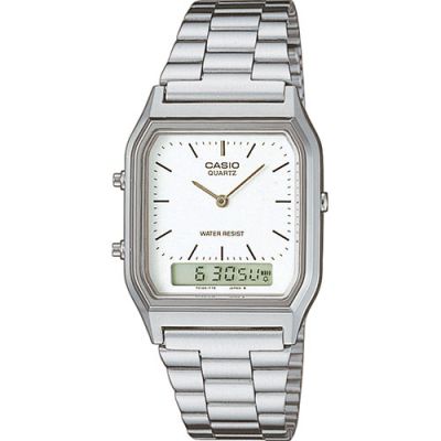Casio Orologio Analogico Digitale Quadrato Cod.AQ-230A-7DMQYES