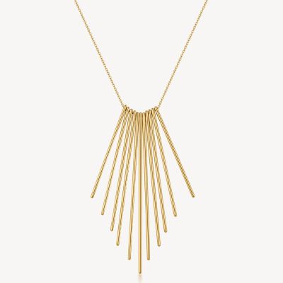 Brosway Collana Acciaio Gold con Barrette Pendenti