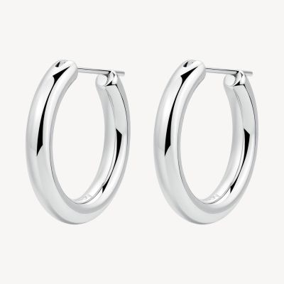 Brosway Orecchini Cerchi Acciaio 40 mm Aura