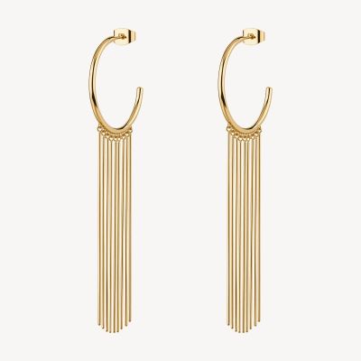 Brosway Cerchi Acciaio Gold con Frange