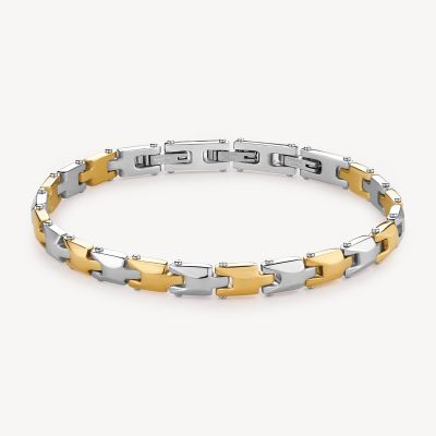 Brosway Bracciale Semirigido Acciaio Bicolore Backliner