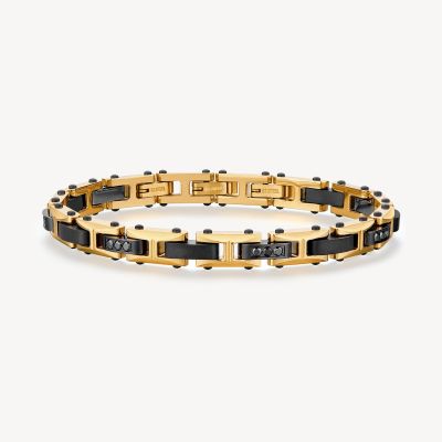 Brosway Bracciale Acciaio Gold Pvd Rutenio Backliner