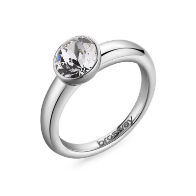 Brosway Anello Donna Acciaio Cristallo Swarovski
