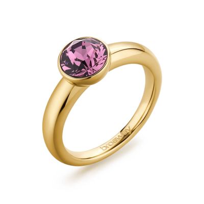 Brosway Anello Donna Acciaio Gold Cristallo Swarovski