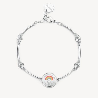 Brosway Bracciale Acciaio "Grazie Di Cuore.." Chakra
