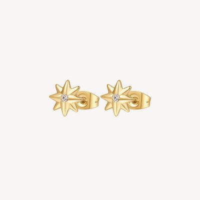 Brosway Orecchini Donna Acciaio Gold Stella Polare Chakra