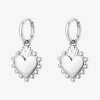Brosway Cerchi Acciaio Cuore Pendente Chakra