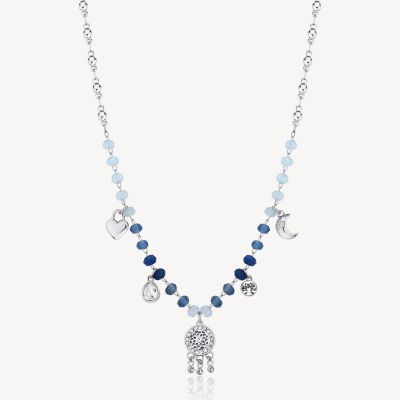 Brosway Collana Acciaio Multi Charm Mistici Chakra