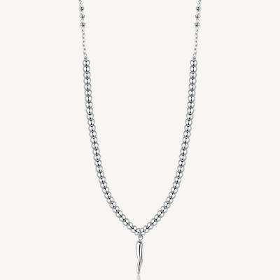 Brosway Collana Sfere Acciaio e Corno Chakra