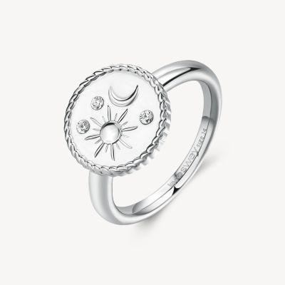 Brosway Anello Acciaio Segni Mistici Chakra