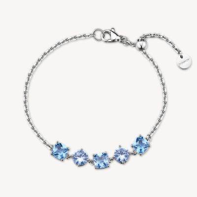 Brosway Bracciale Acciaio Cristalli Zaffiro Dreaming