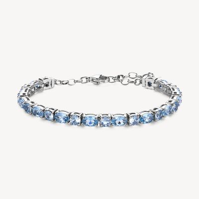 Brosway Bracciale Acciaio Cristalli Zaffiro Dreaming