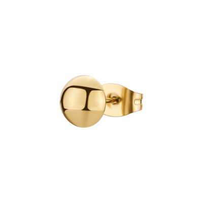 Brosway Mono Orecchino Sfera Acciaio Gold Origin