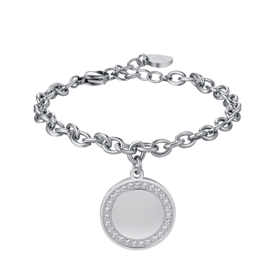Luca Barra Bracciale Donna Piastra Per Incisione