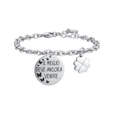 Luca Barra Bracciale Acciaio Il Meglio Deve...