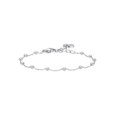 Luca Barra Bracciale Acciaio Sfere 3 mm
