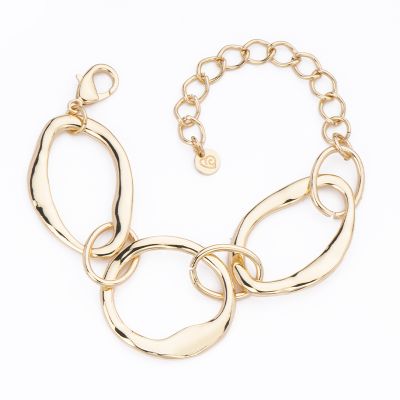 Barbieri Bracciale Anelli Metallo Gold