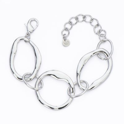 Barbieri Bracciale Anelli Metallo