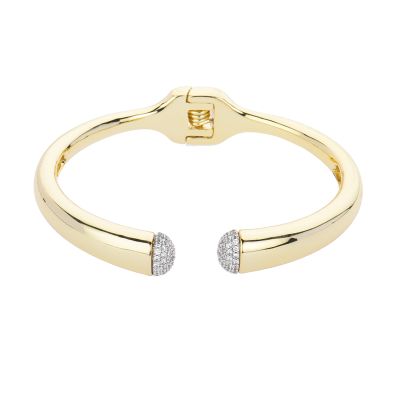 Barbieri Bracciale a Molla Metallo Gold e Zirconi