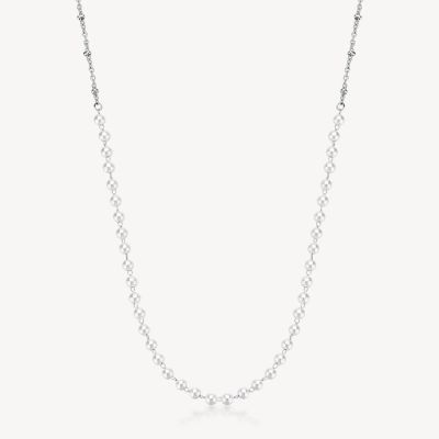 Brosway Collana Lunga Acciaio con Perle Essential