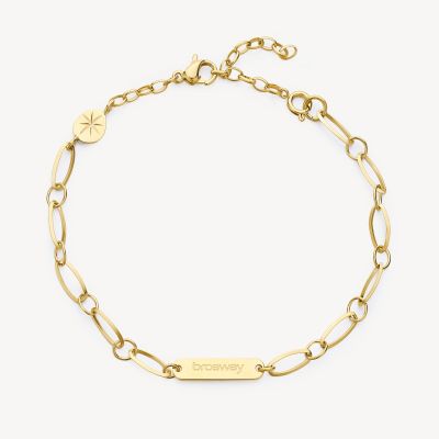 Brosway Bracciale Acciaio Gold Rosa Dei Venti Essential