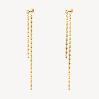 Brosway Orecchini Pendenti Acciaio Gold Essential