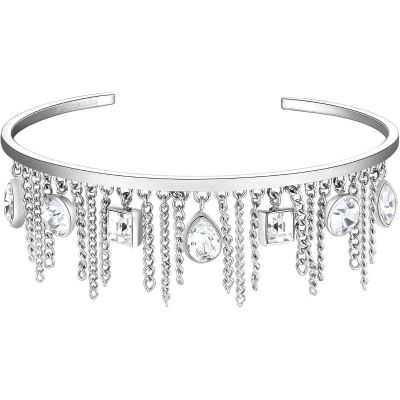 Brosway Bracciale Donna Acciaio Frange e Cristalli Rain