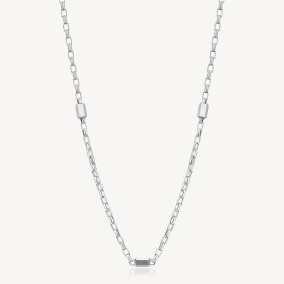 Brosway Collana Acciaio Lucido e Satinato Logan