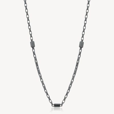 Brosway Collana Acciaio Pvd Rutenio Logan