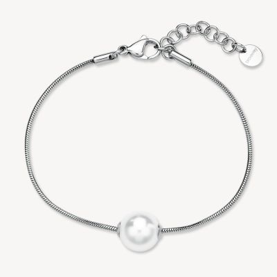 Brosway Bracciale Acciaio con Perla Perfect