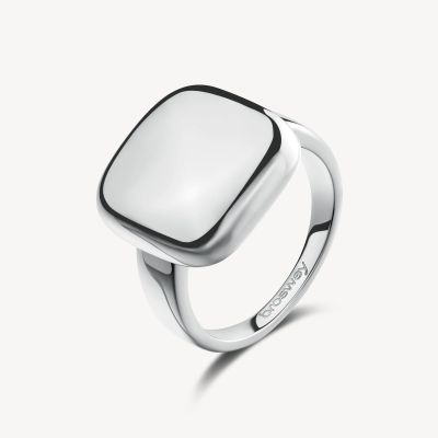 Brosway Anello Acciaio Quadrato Muse