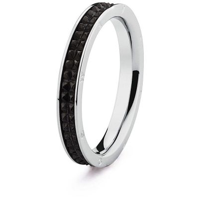 Brosway Anello Uomo Acciaio Pvd Nero Lucido-25