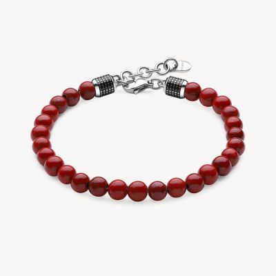 Brosway Bracciale Uomo Acciaio e Diaspro Bullet