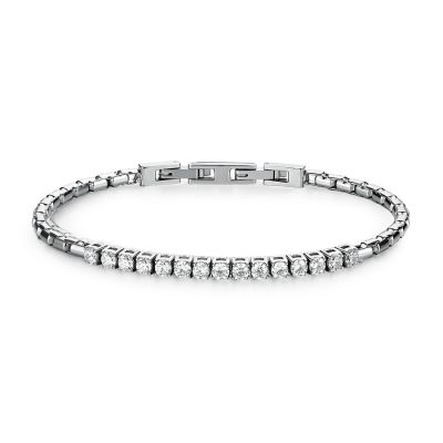 Brosway Bracciale Acciaio Zirconi Bianchi Avantgarde