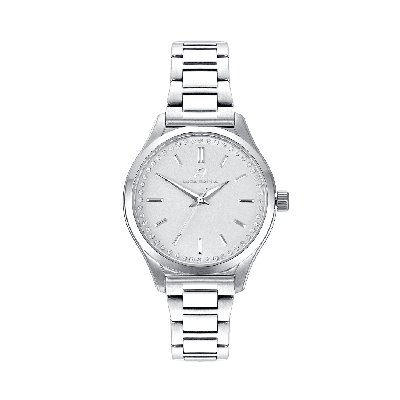 Luca Barra Orologio Solo Tempo Acciaio Quadrante Silver