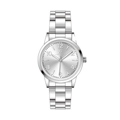 Luca Barra Orologio Solo Tempo Acciaio Quadrante Bianco