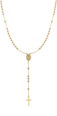 Luca Barra Rosario ad Y Acciaio Gold Madonnina e Croce
