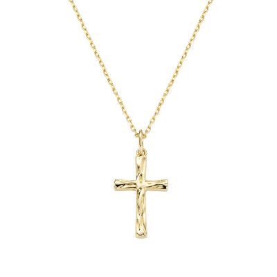 Amen Collana Argento Gold Con Croce