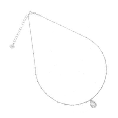 Io & Te Collana Argento con Madonna