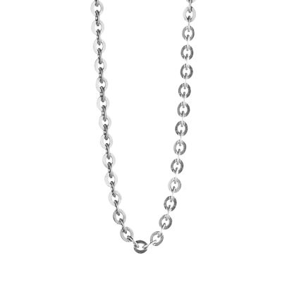 Luca Barra Collana Catena Acciaio