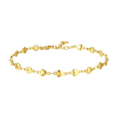 Luca Barra Cavigliera Acciaio Gold con Cuori