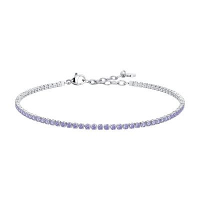 Luca Barra Cavigliera Tennis Acciaio Zirconi Viola